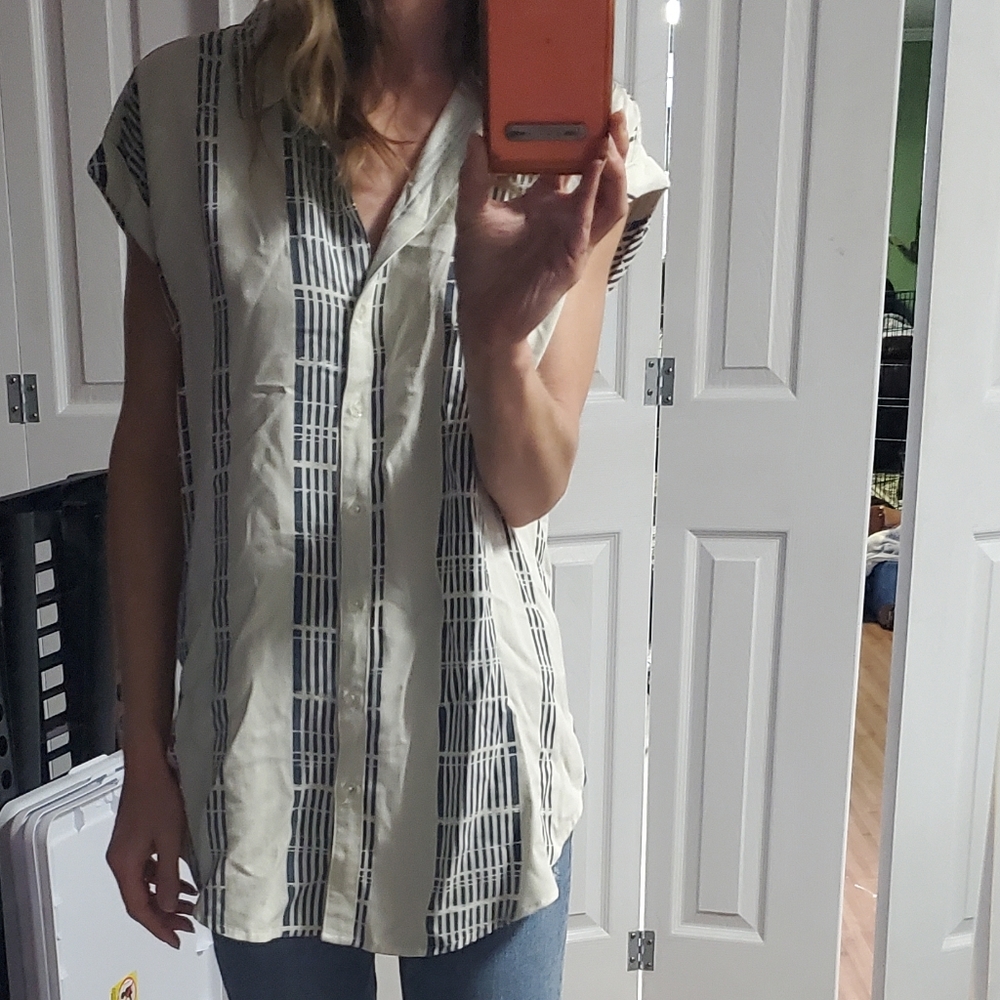 Rag poets blouse sz small